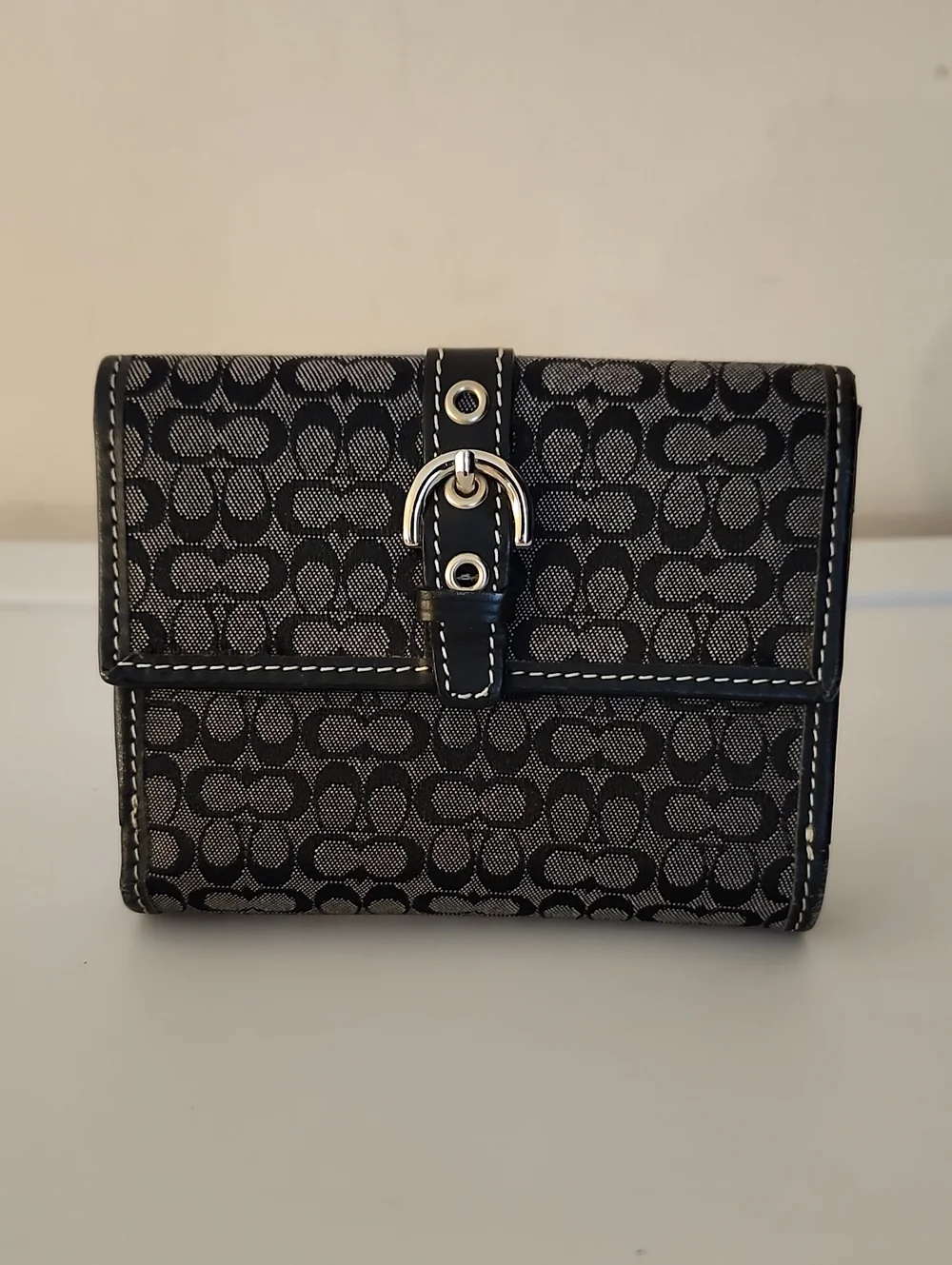 Coach Carrie Leather Crossbody w/Free Coach Signature Wallet